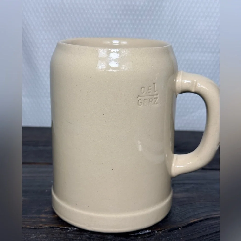 Vintage Gerz West Rodeo Ceramic Stein with Rodeo Rider Graphic - Picture 2 of 6